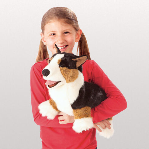 FOLKMANIS PUPPETS - Corgi Dog Puppet